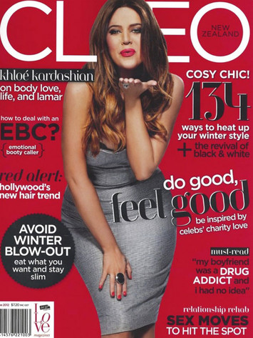 Khloe Kardashian, Cleo Magazine Khloe Kardashian, Cleo Magazine